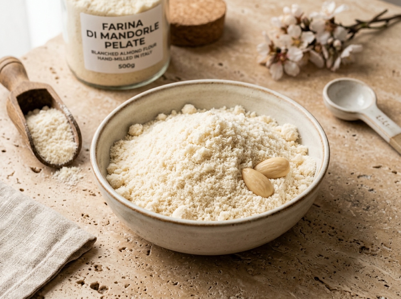 Farina fine di mandorle pelate